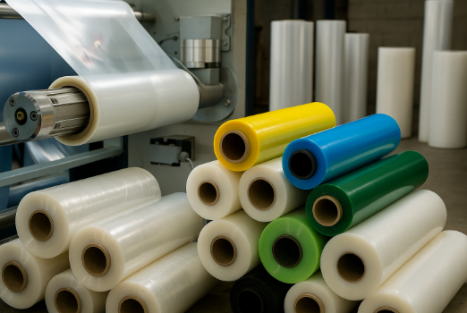 application of polyethylene film